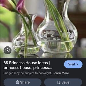 Princess House Glass Vase Set
